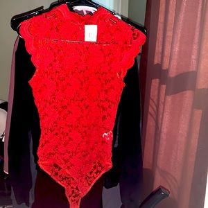 Lace bodysuit size small